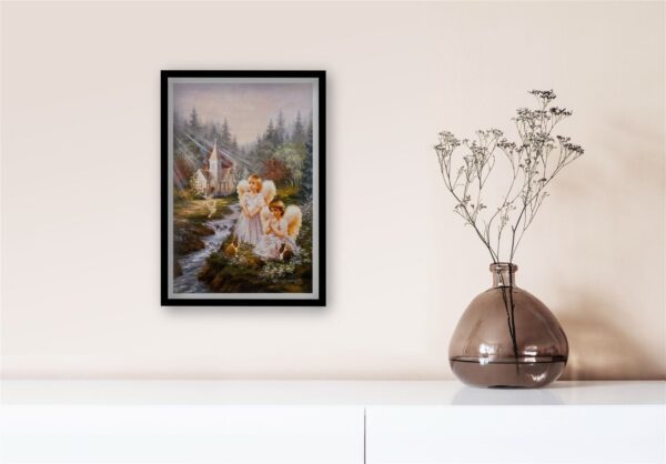 Prayers of Love, by Gelsinger - 13x17 Art Poster Print for Wall, Home Decor