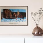 Morning Rounds, by Ann Hanson - 24x36 Art Poster Print for Wall, Home Decor