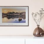 Golden Calm, by Sergio Roffo - 24x36 Art Poster Print for Wall, Home Decor