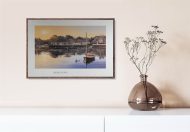 Golden Calm, by Sergio Roffo - 24x36 Art Poster Print for Wall, Home Decor