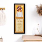 Pray Together Stay Together, by WAK - 12x36 Art Poster Print for Wall, Home Decor