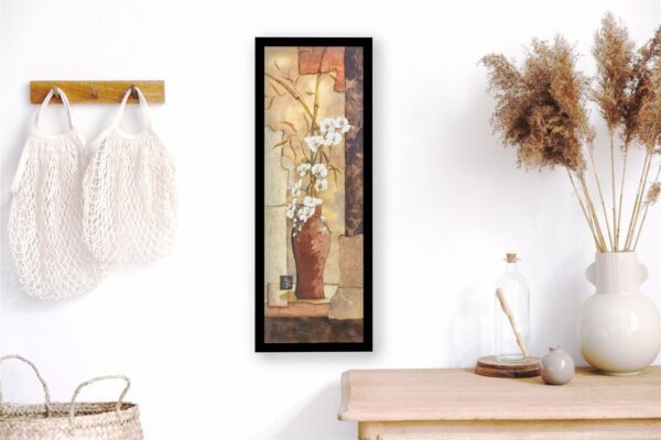 Mandarin Panel I, by Charles Olsen - 12x36 Art Poster Print for Wall, Home Decor