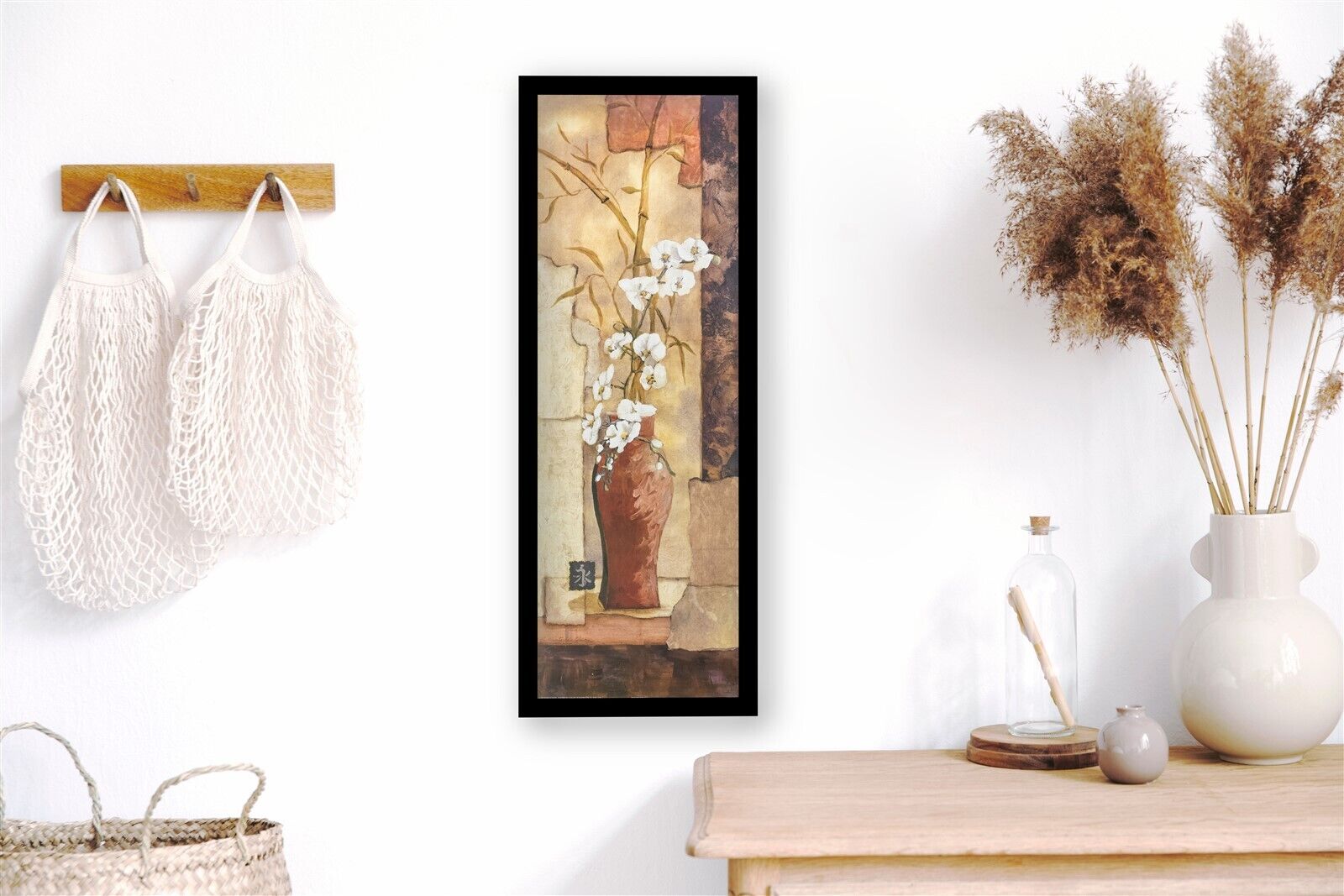 img 1 Mandarin Panel I, by Charles Olsen - 12x36 Art Poster Print for Wall, Home Decor - Image 1