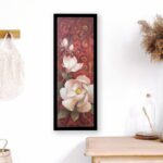 Magnolia Melody II, by Elaine Vollhardt - 12x36 Art Poster Print for Wall, Home Decor