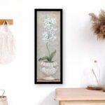 Lavish Orchids II, by Angela Ferrante - 12x36 Art Poster Print for Wall, Home Decor