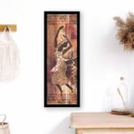 Graceful Reflections II, by Donovan - 12x36 Art Poster Print for Wall, Home Decor