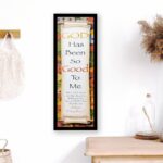 God Has Been Good To Me, by R.V. Moseley - 12x36 Art Poster Print for Wall, Home Decor