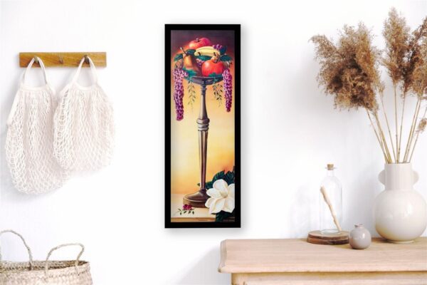 Fruitful Treasure II, by David Gunter - 12x36 Art Poster Print for Wall, Home Decor