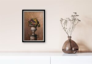 Floral Expressions II, by Welby - 13x17 Art Poster Print for Wall, Home Decor