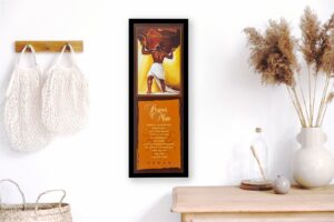 Power of Man II, by WAK - 12x36 Art Poster Print for Wall, Home Decor