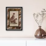 Cheetahs, by Kruskamp - 13x17 Art Poster Print for Wall, Home Decor