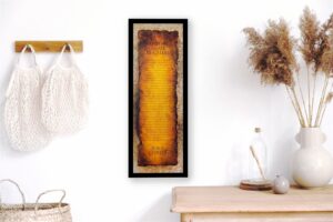 And He Shall Be Called - 12x36 Art Poster Print for Wall, Home Decor