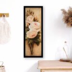 Pink Petals I, by Levashov - 12x36 Art Poster Print for Wall, Home Decor