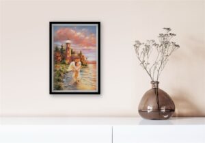 A Little Faith, by Gelsinger - 13x17 Art Poster Print for Wall, Home Decor