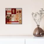 Vases I, by Chin - 12x12 Art Poster Print for Wall, Home Decor