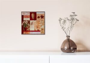 Vases I, by Chin - 12x12 Art Poster Print for Wall, Home Decor