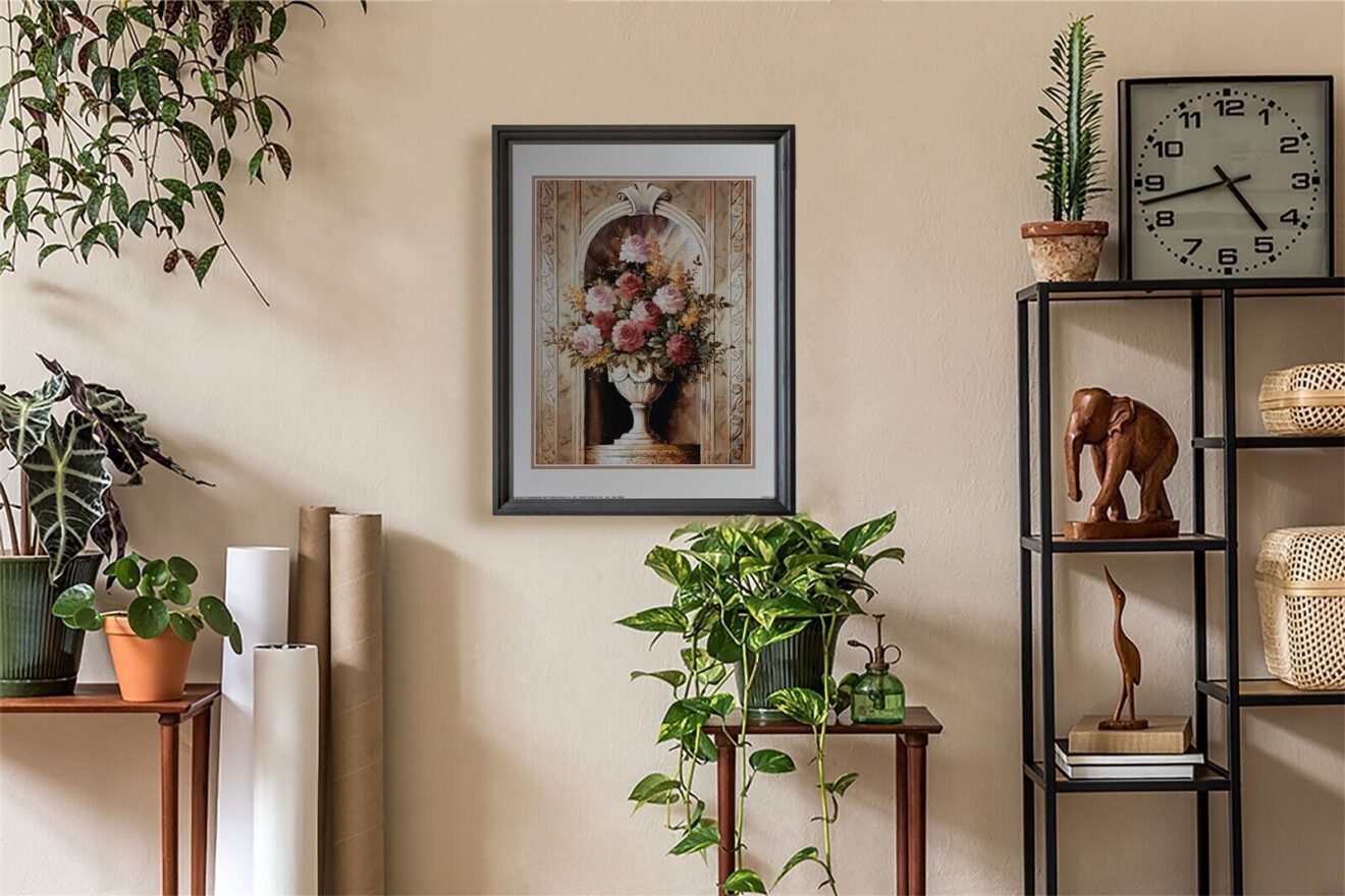 img 1 Vase II, by Chin - 11x14 Art Poster Print for Wall, Home Decor - Image 1