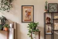 Tiger, by Gibson - 10x16 Art Poster Print for Wall, Home Decor