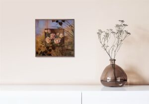 Signa Rose, by Mathenia - 12x12 Art Poster Print for Wall, Home Decor