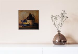 Jug II , by Sibley - 12x12 Art Poster Print for Wall, Home Decor