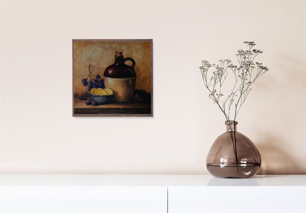 Jug II , by Sibley - 12x12 Art Poster Print for Wall, Home Decor