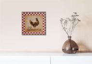 Hen, by Sibley - 12x12 Art Poster Print for Wall, Home Decor