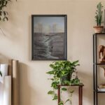 Footprints Poem - 11x14 Art Poster Print for Wall, Home Decor