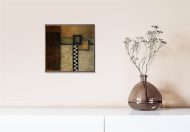 Fantastic Fusion I, by Olson - 12x12 Art Poster Print for Wall, Home Decor