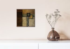 Fantastic Fusion I, by Olson - 12x12 Art Poster Print for Wall, Home Decor