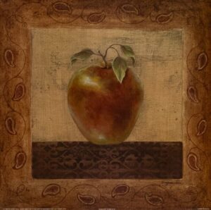 Elegant Edibles II, by Tara - 12x12 Art Poster Print for Wall, Home Decor - Image 2