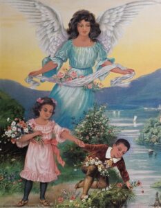 Angel By The Water, by Cathey - 11x14 Art Poster Print for Wall, Home Decor - Image 2