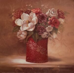 Bass harbor head Lighthouse, by Viv Bowles - 16x16 Art Poster Print for Wall, Home Decor - Image 2