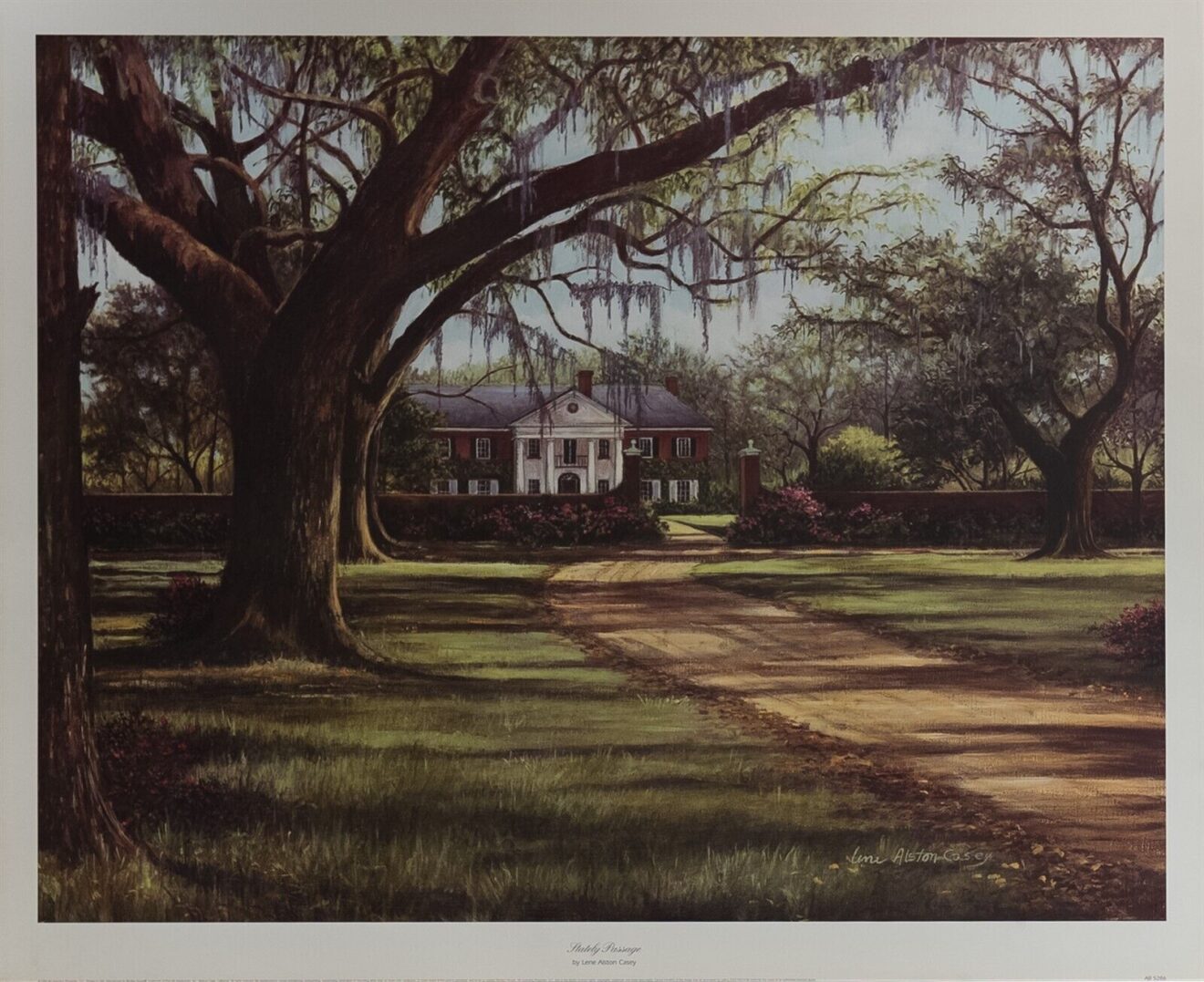 Stately Passage, by Casey - 24.5x30 Art Poster Print for Wall, Home Decor - Image 2