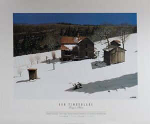 Ray's Place, by Bob Timberlake - 26x32 Art Poster Print for Wall, Home Decor - Image 2