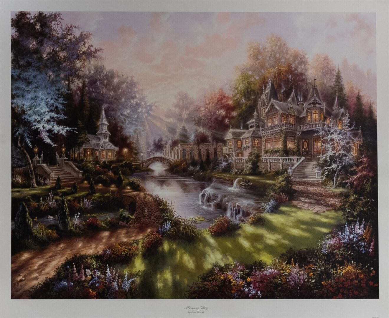 Morning Glory, by Strubel - 24.5x30 Art Poster Print for Wall, Home Decor - Image 2