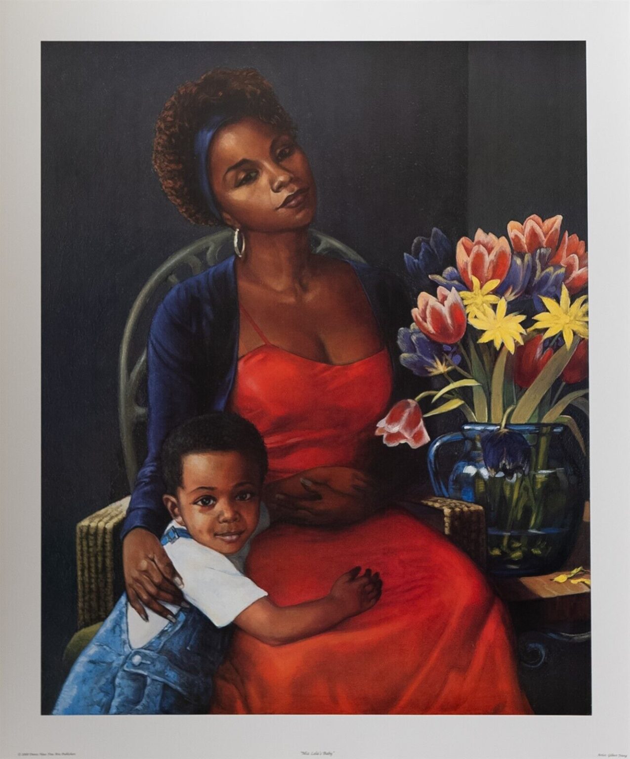 Miz Lela's Baby, by Young - 28x34 Art Poster Print for Wall, Home Decor - Image 2