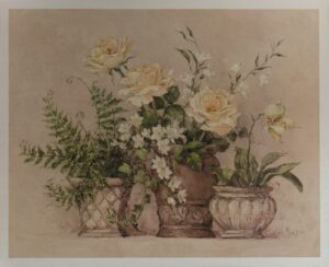 Garden Gathering, by Mock - 26x32 Art Poster Print for Wall, Home Decor - Image 2