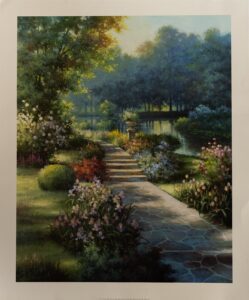 Bass harbor head Lighthouse, by Chun - 28x34 Art Poster Print for Wall, Home Decor - Image 2