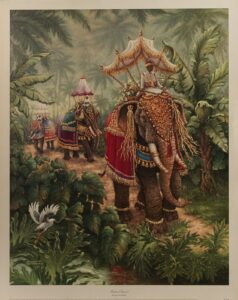 Festival Bound, by Janet Kruskamp - 24x30.5 Art Poster Print for Wall, Home Decor - Image 2