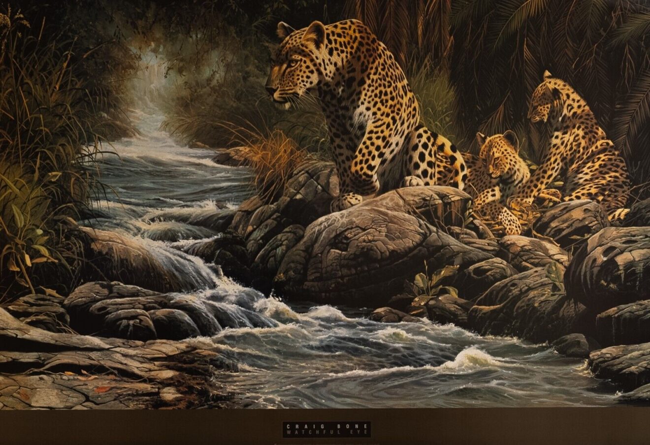 Watchful Eye, by Craig Bone - 24x36 Art Poster Print for Wall, Home Decor - Image 2