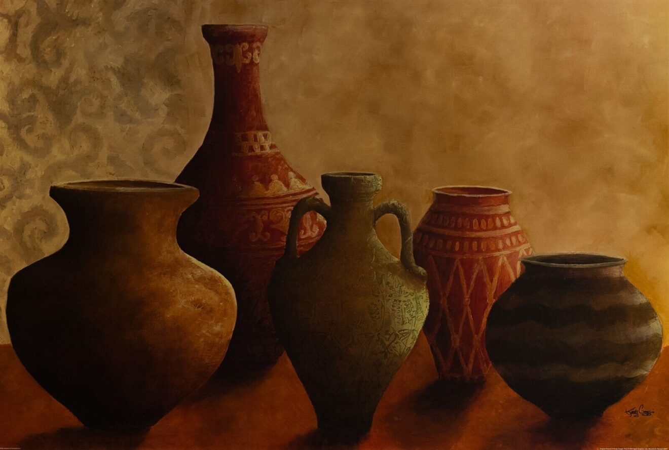 Vessels of Casablanca I, by Goggins - 24x36 Art Poster Print for Wall, Home Decor - Image 2