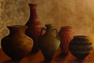 Vessels of Casablanca I, by Goggins - 24x36 Art Poster Print for Wall, Home Decor - Image 2