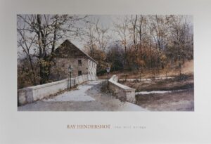 The Mill Bridge, by Ray Hendershot - 24x36 Art Poster Print for Wall, Home Decor - Image 2