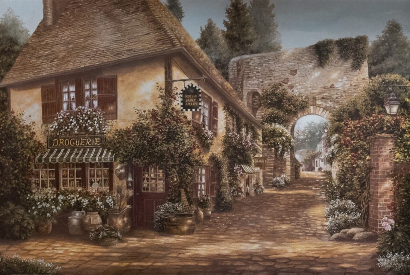 Ruelle Saint Amant, by Brown - 24x36 Art Poster Print for Wall, Home Decor - Image 2