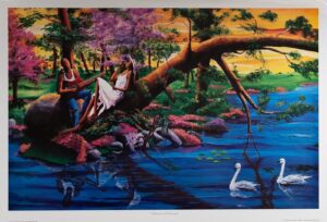 Reflections of a Serenade, by Toms - 24x36 Art Poster Print for Wall, Home Decor - Image 2