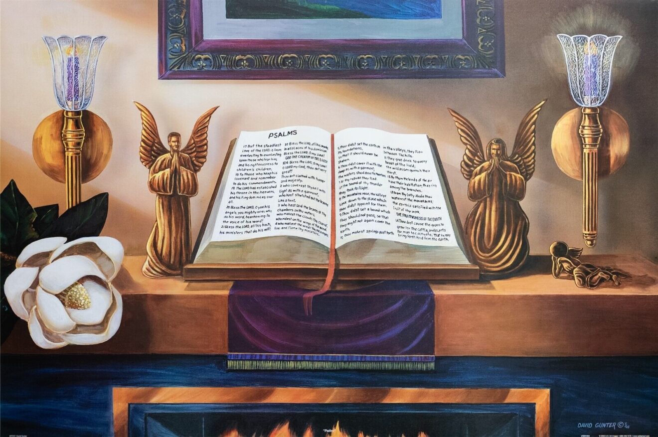 Psalms, by David Gunter - 24x36 Art Poster Print for Wall, Home Decor - Image 3