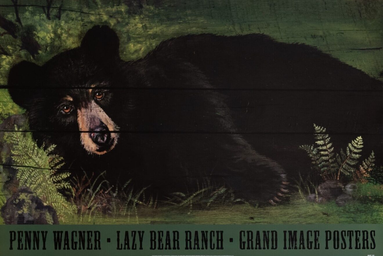 Lazy Bear Ranch, by Wagner - 24x36 Art Poster Print for Wall, Home Decor - Image 2