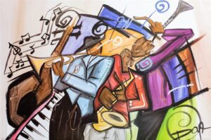 Jammin', by DOA - 24x36 Art Poster Print for Wall, Home Decor - Image 2