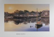 Golden Calm, by Sergio Roffo - 24x36 Art Poster Print for Wall, Home Decor - Image 2