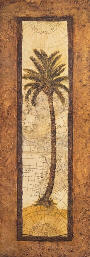 Global View II, by Olson - 12x36 Art Poster Print for Wall, Home Decor - Image 2